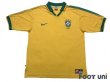 Photo1: Brazil 1997 Home Shirt (1)