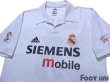 Photo3: Real Madrid 2002-2003 Home Shirt #5 Zidane Centenario Patch/Badge LFP Patch/Badge (3)