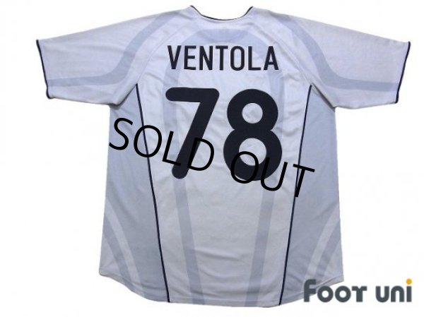 Inter Milan 2001-2002 Away Shirt #78 Nicola Ventola - Online