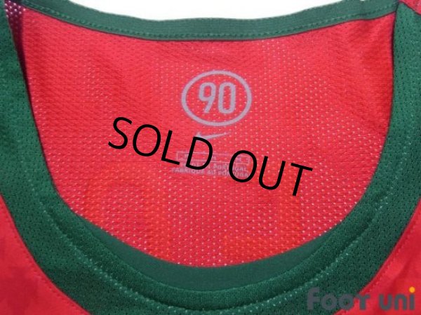 Photo5: Portugal Euro 2004 Home Shirt #20 Deco UEFA Euro 2004 Patch/Badge UEFA Fair Play Patch/Badge (5)