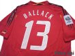 Photo4: Germany 2004 Third Shirt #13 Ballack FIFA World Cup Germany 2006 Qualifying Patch/Badge (4)