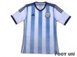 Photo1: Argentina 2014 Home Shirt w/tags (1)