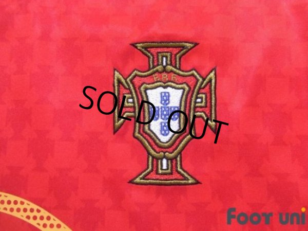 Photo6: Portugal Euro 2004 Home Shirt #20 Deco UEFA Euro 2004 Patch/Badge UEFA Fair Play Patch/Badge (6)
