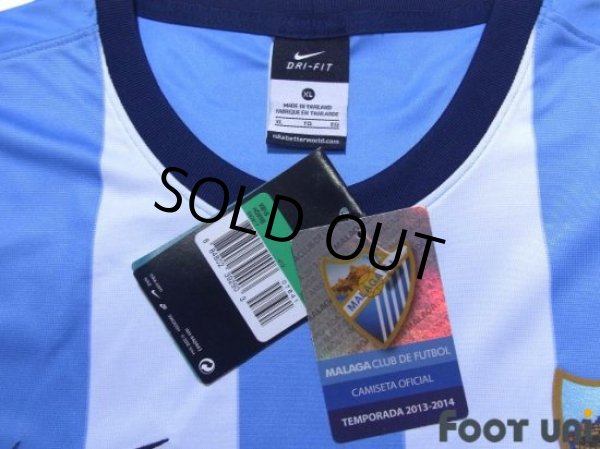 Photo4: Malaga 2013-2014 Home Shirt LFP Patch/Badge w/tags (4)