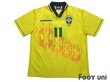 Photo1: Brazil 1995 Home Shirt #11 Romario (1)