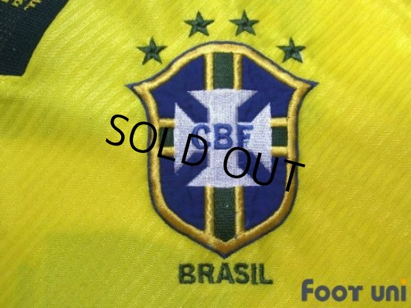Photo7: Brazil 1995 Home Shirt #11 Romario (7)