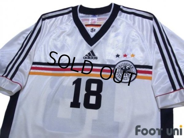 Photo3: Germany 1998 Home Shirt #18 Klinsmann (3)