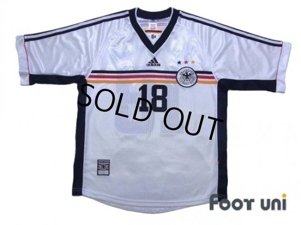 Photo1: Germany 1998 Home Shirt #18 Klinsmann (1)