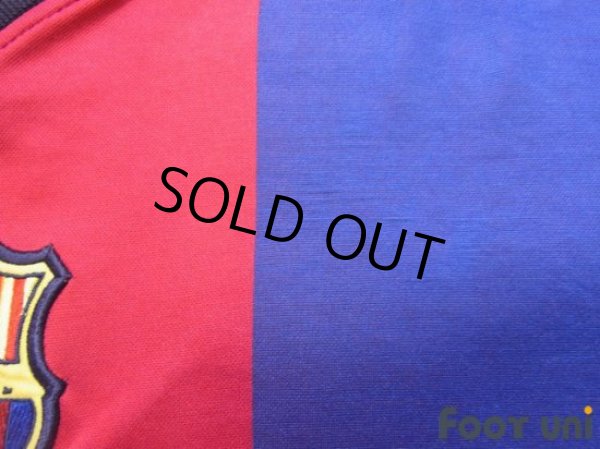 Photo8: FC Barcelona 2000-2001 Home Shirt #10 Rivaldo LFP Patch/Badge (8)