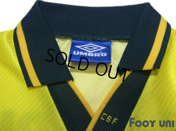 Photo5: Brazil 1995 Home Shirt #11 Romario (5)