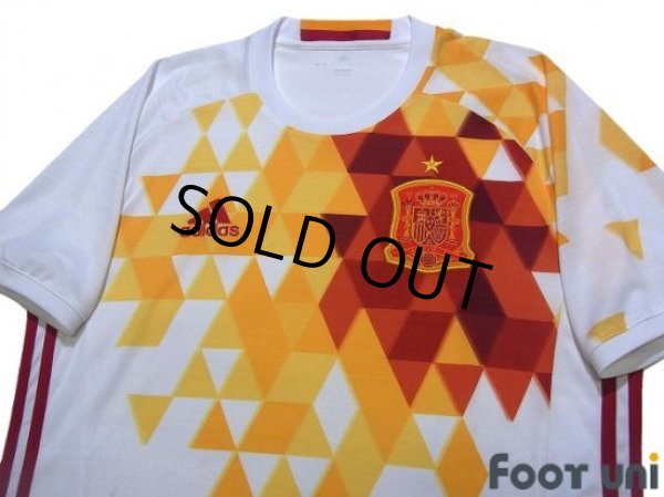 Photo3: Spain Euro 2016 Away Shirt (3)