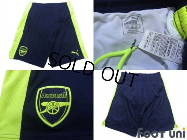 Photo7: Arsenal 2016-2017 Third Shirts and shorts Set (7)