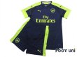 Photo1: Arsenal 2016-2017 Third Shirts and shorts Set (1)