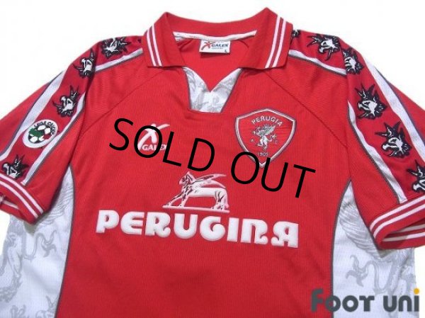 Photo3: Perugia 1999-2000 Home Shirt #7 Hidetoshi Nakata Lega Calcio Patch/Badge (3)