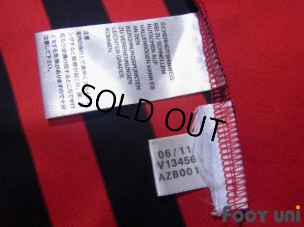 Photo8: AC Milan 2011-2012 Home Long Sleeve Shirt (8)
