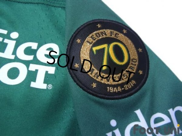 Photo7: Club Leon 2014 Home Shirt 70th Anniversary Model (7)