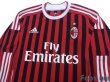 Photo3: AC Milan 2011-2012 Home Long Sleeve Shirt (3)