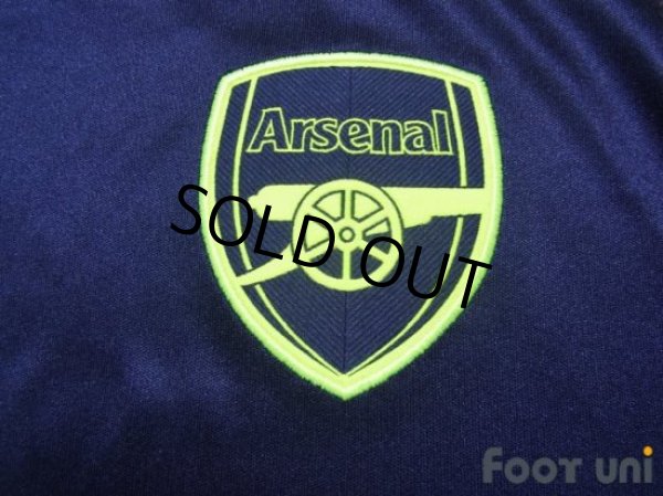 Photo5: Arsenal 2016-2017 Third Shirts and shorts Set (5)