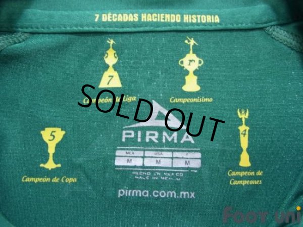 Photo4: Club Leon 2014 Home Shirt 70th Anniversary Model (4)