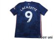 Photo2: Arsenal 2020-2021 Third Shirt #9 Alexandre Lacazette w/tags (2)