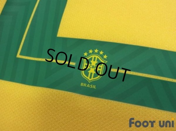 Photo7: Brazil 2019 Home Shirt #2 Thiago Silva (7)