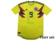 Photo1: Colombia 2018 Home Authentic Shirt #9 Radamel Falcao (1)