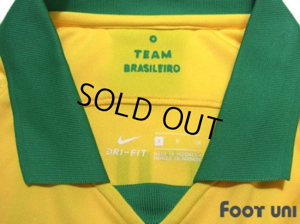 Photo5: Brazil 2019 Home Shirt #2 Thiago Silva (5)