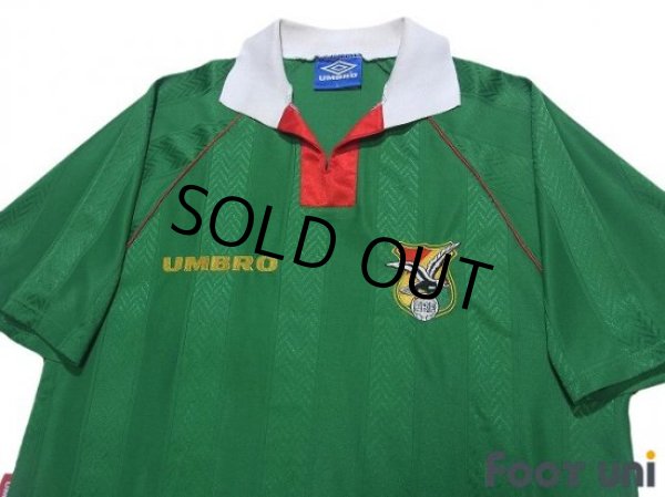 Photo3: Bolivia 1994 Home Shirt (3)