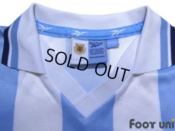 Photo4: Argentina 1999 Home shirt (4)