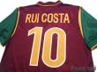 Photo4: Portugal 1998 Home Shirt #10 Rui Costa (4)