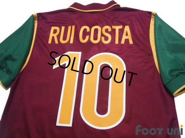 Photo4: Portugal 1998 Home Shirt #10 Rui Costa (4)