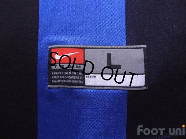 Photo7: Inter Milan 1999-2000 Home Shirt #10 Roberto Baggio (7)
