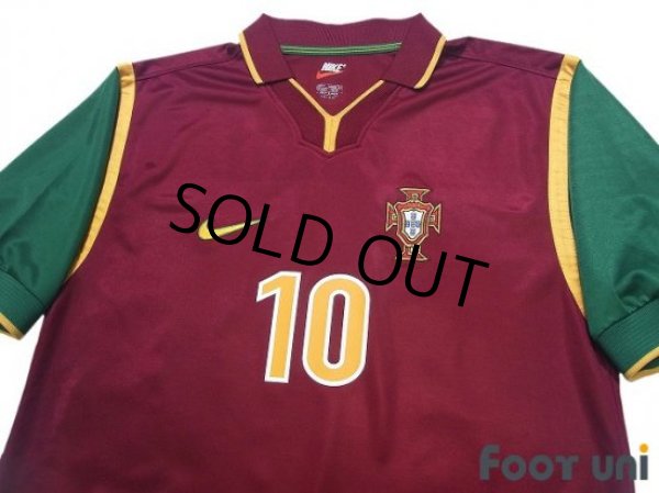 Photo3: Portugal 1998 Home Shirt #10 Rui Costa (3)