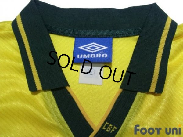 Photo4: Brazil 1995 Home Shirt (4)