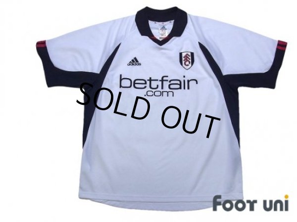 Photo1: Fulham 2002-2003 Home Shirt (1)