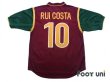 Photo2: Portugal 1998 Home Shirt #10 Rui Costa (2)