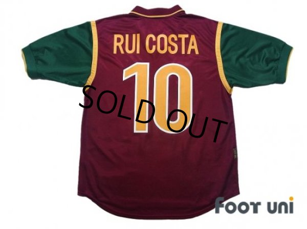Photo2: Portugal 1998 Home Shirt #10 Rui Costa (2)