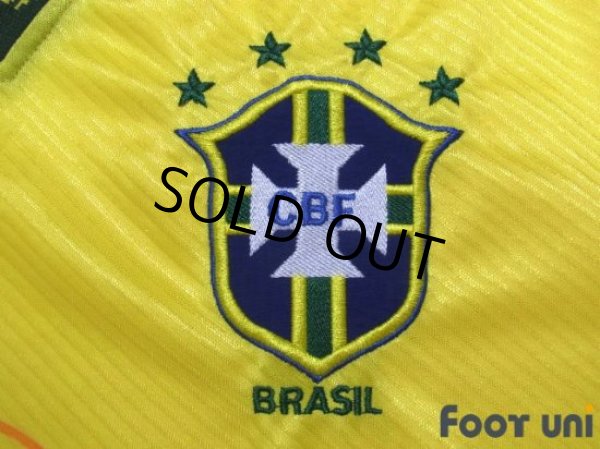 Photo5: Brazil 1995 Home Shirt (5)