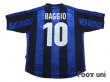 Photo2: Inter Milan 1999-2000 Home Shirt #10 Roberto Baggio (2)