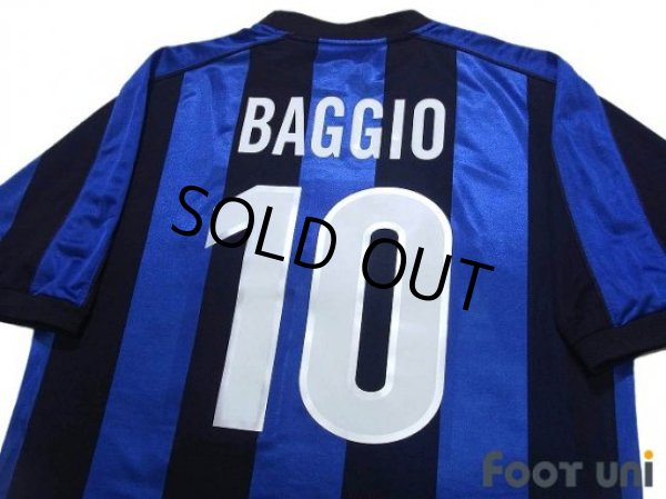 Photo4: Inter Milan 1999-2000 Home Shirt #10 Roberto Baggio (4)