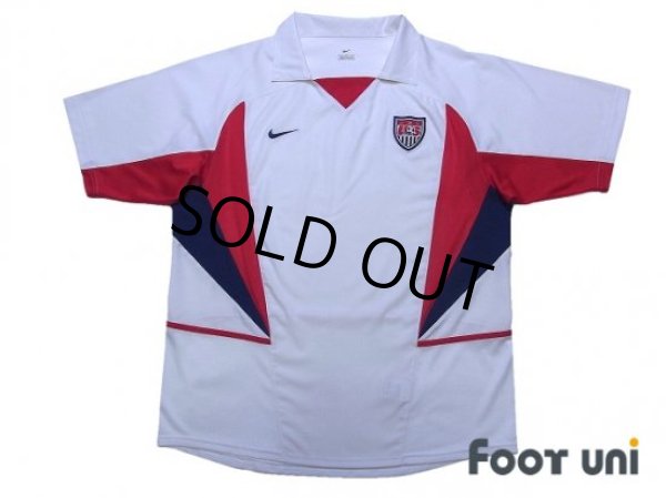 Photo1: USA 2002 Home Shirt (1)