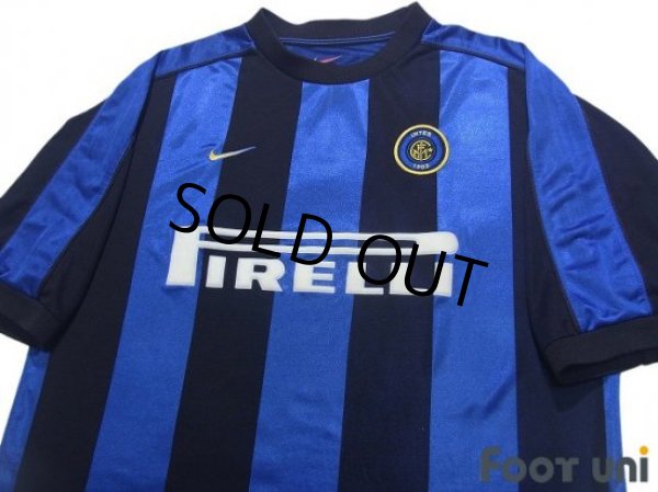 Photo3: Inter Milan 1999-2000 Home Shirt #10 Roberto Baggio (3)