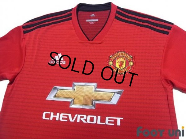 Photo3: Manchester United 2018-2019 Home Shirt w/tags (3)