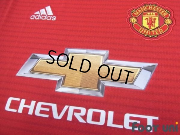 Photo7: Manchester United 2018-2019 Home Shirt w/tags (7)