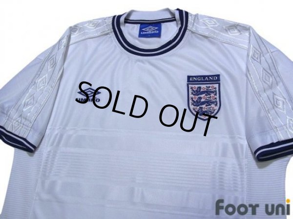 Photo3: England Euro 2000 Home Shirt (3)