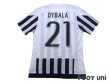 Photo2: Juventus 2015-2016 Home Shirt #21 Paulo Dybala (2)