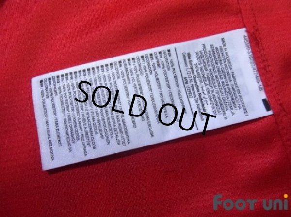 Photo8: Manchester United 2012-2013 Home Shirt #14 Chicharito Hernandez (8)