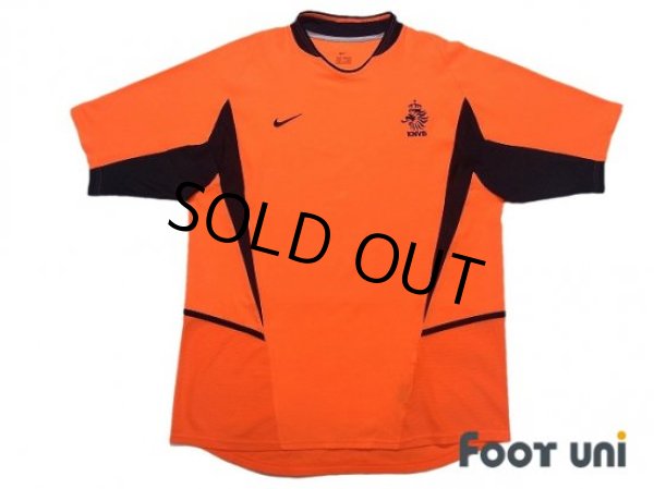 Photo1: Netherlands 2002 Home Shirt (1)