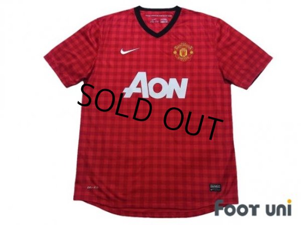 Photo1: Manchester United 2012-2013 Home Shirt #14 Chicharito Hernandez (1)