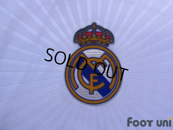 Photo6: Real Madrid 2010-2011 Home Shirt #7 Ronaldo Champions League Patch/Badge UEFA Champions League Trophy Patch - 9 (6)